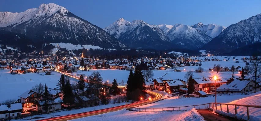 Straßenbeleuchtung Oberstdorf